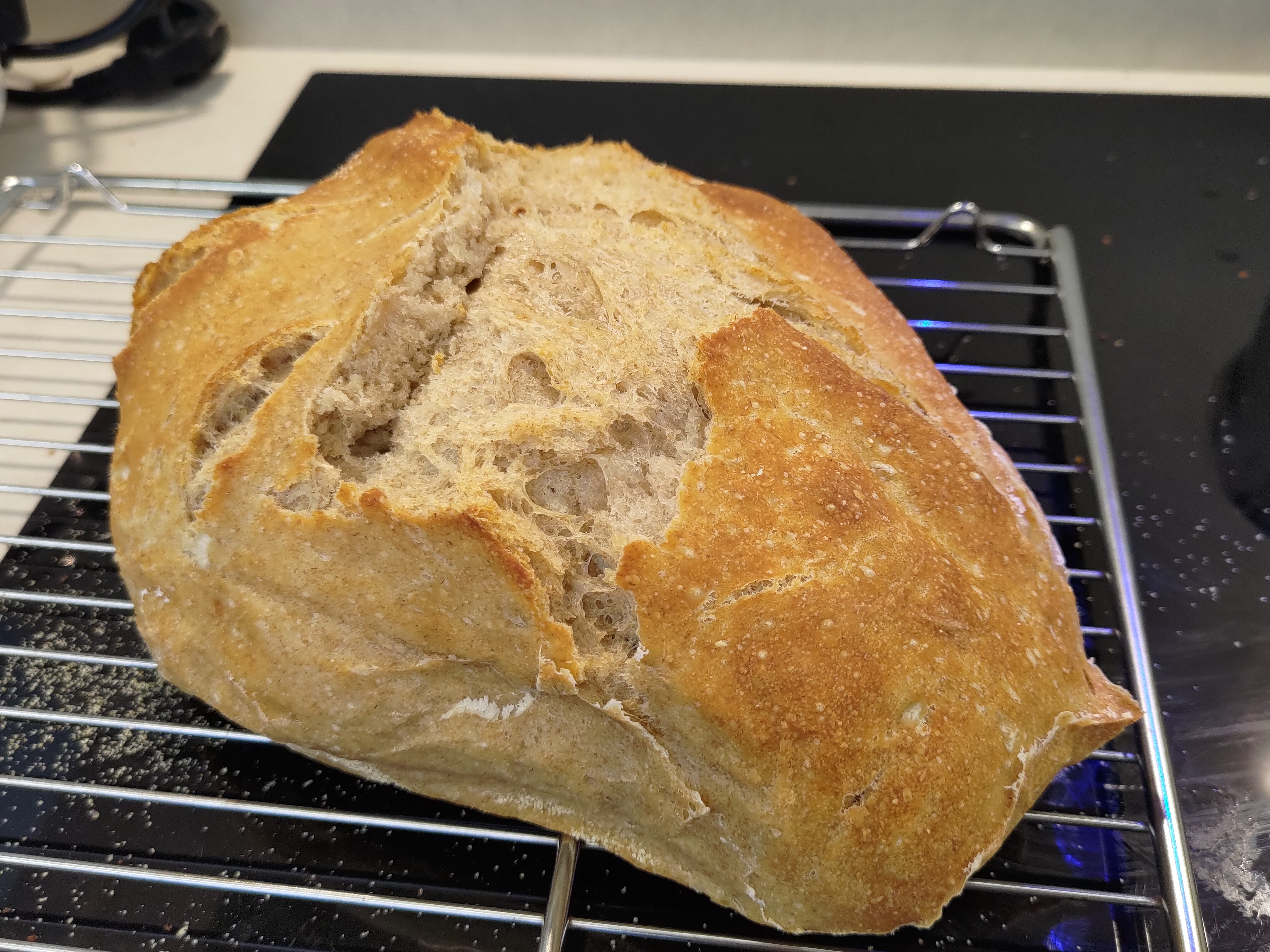 bread after baking